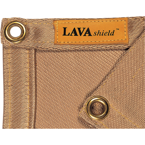 18-Oz. Silica Lavashield Welding Blanket, 3' W x 3' L, Rated Up To 1472°F(800°C) Advanced Consulting and Training Ltd.
