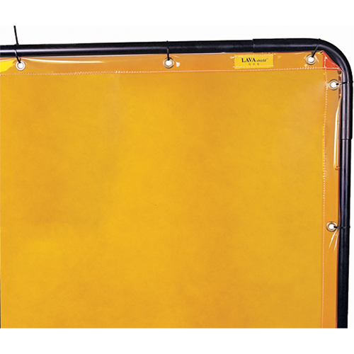 Welding Screen and Frame, Yellow, 6' x 6' Advanced Consulting and Training Ltd.