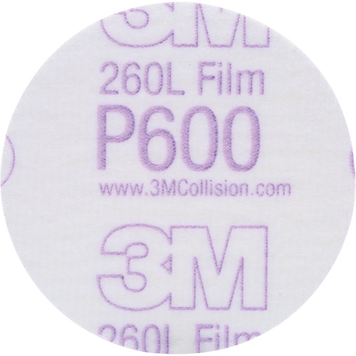 Gold Hookit Disc, 3" Dia., P600 Grit, Aluminum Oxide, C-Weight Advanced Consulting and Training Ltd.