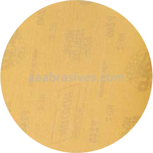 No-Fil Adalox Gold Reserve Hook & Loop Sanding Disc, 5" Dia., P320 Grit, Aluminum Oxide Advanced Consulting and Training Ltd.