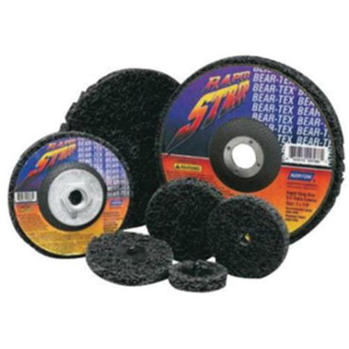 Bear-Tex&reg; Rapid Strip Non-Woven Quick-Change Disc, 2" Dia., Extra Coarse Grit, Silicon Carbide Advanced Consulting and Training Ltd.