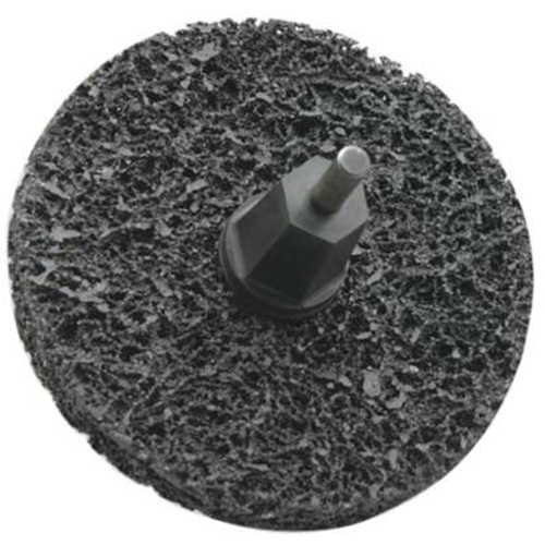 Bear-Tex&reg; Rapid Strip Non-Woven Quick-Change Disc, 3" Dia., Extra Coarse Grit, Silicon Carbide Advanced Consulting and Training Ltd.