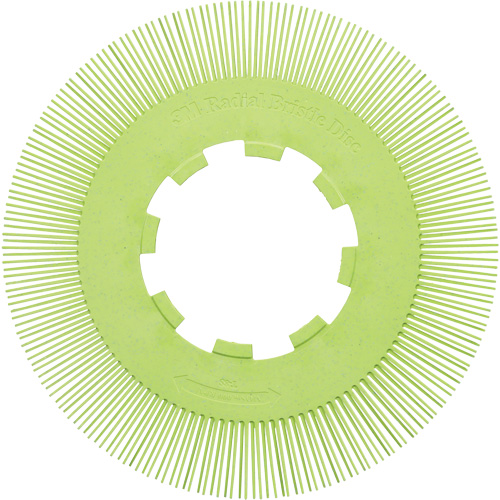 Scotch-Brite Type S Precision Radial Bristle Brush PN-RB without Adapter, Ceramic, 50+ Grit, 8" Dia. Advanced Consulting and Training Ltd.