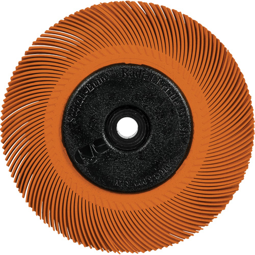 Scotch-Brite Type C Precision Radial Bristle Brush PN-RB with Flange, Ceramic, 80+ Grit, 7-5/8" Dia. Advanced Consulting and Training Ltd.