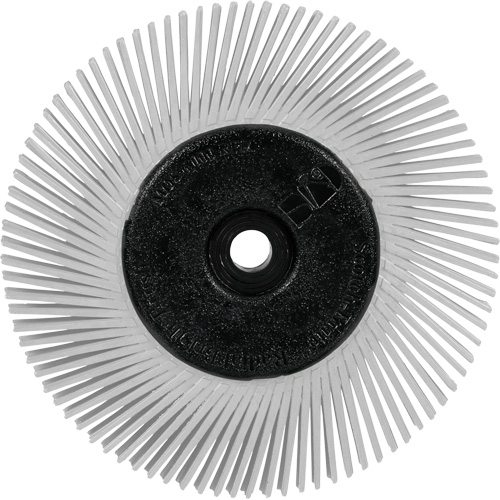 Scotch-Brite Type A Precision Radial Bristle Brush PN-RB with Adapter, Ceramic, 120+ Grit, 6" Dia. Advanced Consulting and Training Ltd.