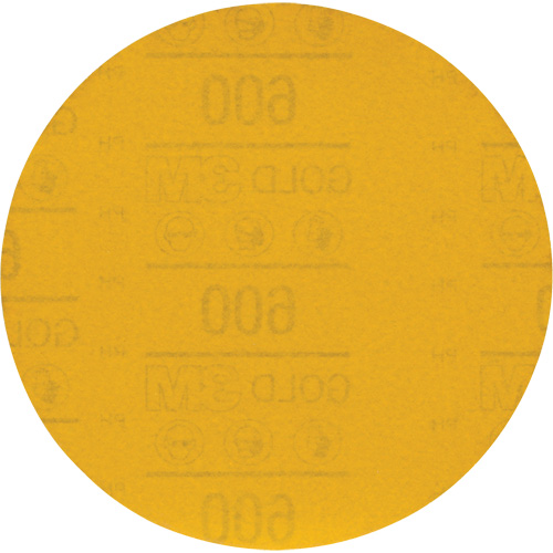 Hookit Gold Abrasive Disc 09260, 6" Dia., 600 Grit, Aluminum Oxide, C-Weight Advanced Consulting and Training Ltd.