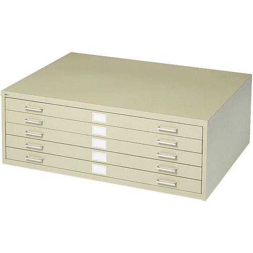 Steel Plan Files, 5 Drawers, 40-3/8" W x 29-3/8" D x 16-1/2" H Advanced Consulting and Training Ltd.