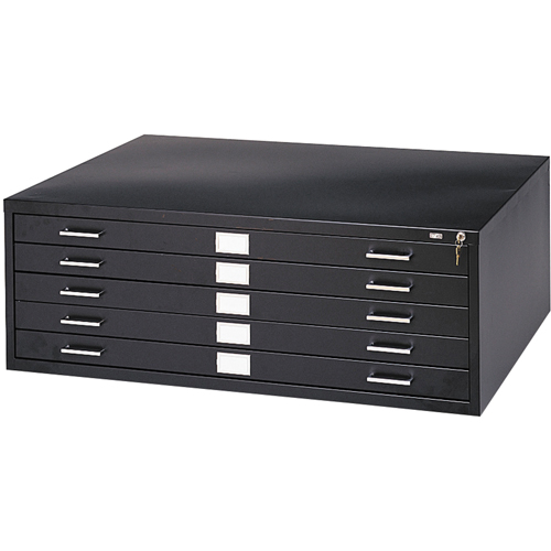 Steel Plan Files, 5 Drawers, 53-3/8" W x 41-3/8" D x 16-1/2" H Advanced Consulting and Training Ltd.