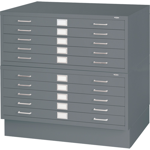 Steel Plan Files, 5 Drawers, 40-3/8" W x 29-3/8" D x 16-1/2" H Advanced Consulting and Training Ltd.