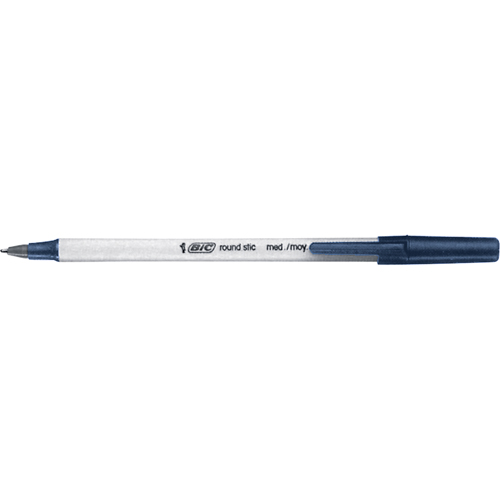 Stylo &agrave; bille Bic Round Stic, Bleu, 1 mm Advanced Consulting and Training Ltd.