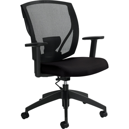 Task Chairs, Vinyl, Black, 300 lbs. Capacity Advanced Consulting and Training Ltd.