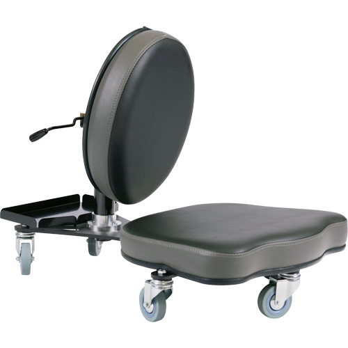 Flex Ergonomic Chair, Vinyl, Black/Grey Advanced Consulting and Training Ltd.