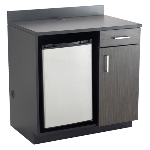 Modular Cabinet, Melamine, 39" H x 36" W x 25" D, Asian Night/Black Advanced Consulting and Training Ltd.