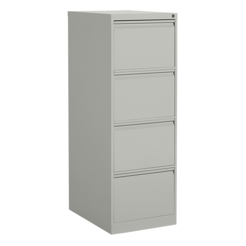 Classeur vertical, Acier, 4 tiroirs, 18-1/7" la x 25" p x 52" h, Gris Advanced Consulting and Training Ltd.