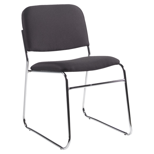 Chaise sans accoudoirs, Tissu, Hauteur 30", Capacit&eacute; 200 lb, Noir Advanced Consulting and Training Ltd.