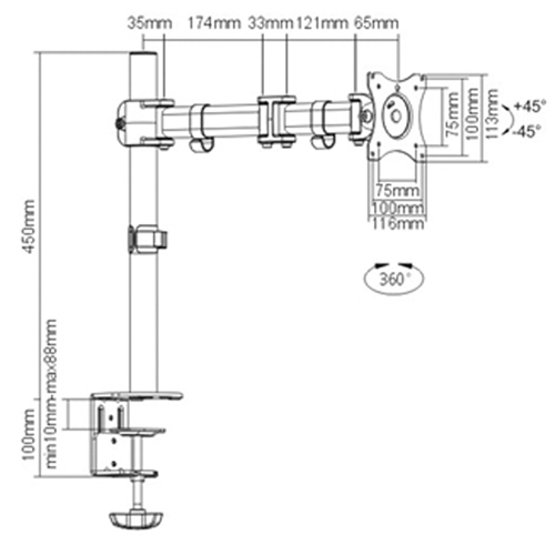 ActivErgo  Monitor Arm Advanced Consulting and Training Ltd.