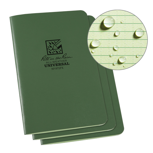 Carnet de notes, Couverture souple, Vert, 48 Pages, 4-5/8" , 7"  Advanced Consulting and Training Ltd.