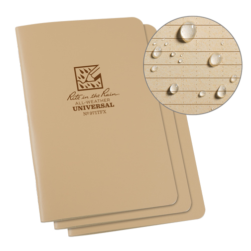 Carnet de notes, Couverture souple, Havane, 48 Pages, 4-5/8" , 7"  Advanced Consulting and Training Ltd.