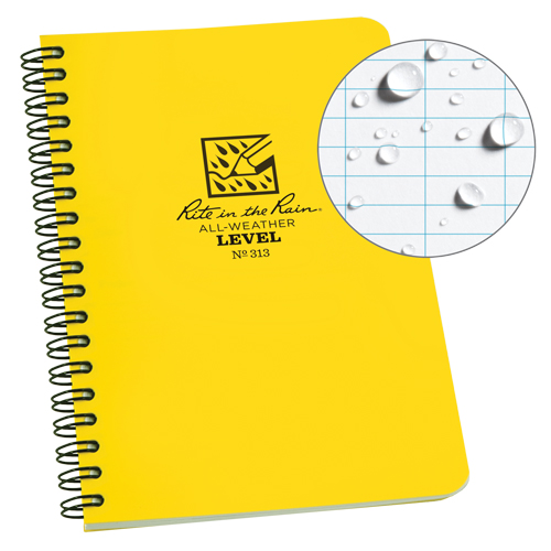 Side-Spiral Notebook, Soft Cover, Yellow, 64 Pages, 4-5/8" W x 7" L Advanced Consulting and Training Ltd.