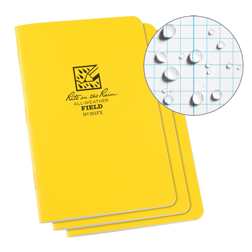 Carnet de notes, Couverture souple, Jaune, 48 Pages, 4-5/8" , 7"  Advanced Consulting and Training Ltd.