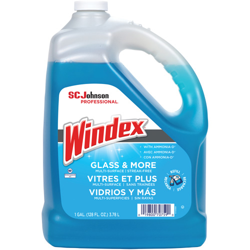 Windex&reg; Glass Cleaner with Ammonia-D&reg;, 3.8 L, Jug Advanced Consulting and Training Ltd.