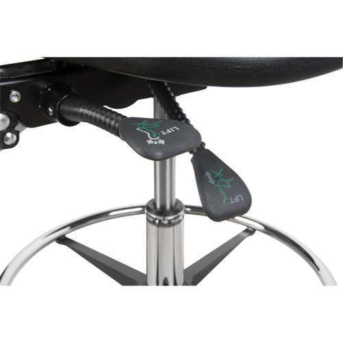 Heavy-Duty Ergonomic Stool, Stationary, Adjustable Height, 250 lbs. Capacity Advanced Consulting and Training Ltd.