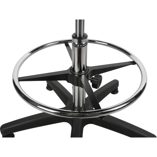 Heavy-Duty Ergonomic Stool, Stationary, Adjustable Height, 250 lbs. Capacity Advanced Consulting and Training Ltd.