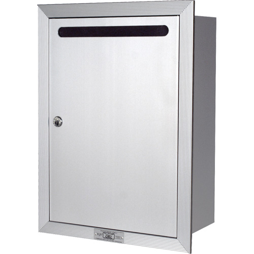 Recessed Collection Box, Wall -Mounted, 16-3/16" x 11-3/4", Aluminum Advanced Consulting and Training Ltd.