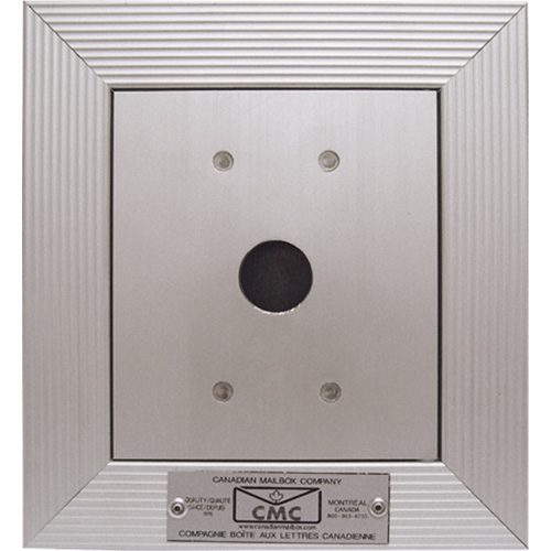 Full-Recessed Key Keeper Box, Wall -Mounted, 4-9/16" x 4", Aluminum Advanced Consulting and Training Ltd.