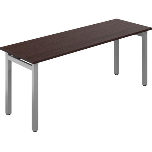 Newland Table Desk, 29-7/10" L x 72" W x 29-3/5" H, Dark Brown Advanced Consulting and Training Ltd.