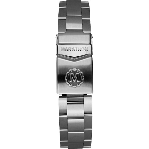 Grande montre automatique de plong&eacute;e &eacute;dition arctique GSAR avec bracelet en acier inoxydable, Num&eacute;rique, &agrave; piles, 41 mm, Argent Advanced Consulting and Training Ltd.