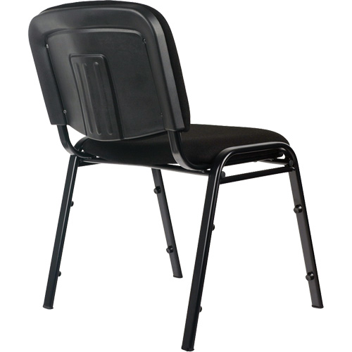Stacking Chairs, Fabric, 32" High, 250 lbs. Capacity, Black Advanced Consulting and Training Ltd.