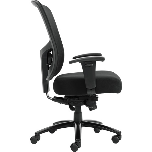 Raven 400 High-Back Heavy-Duty Synchro-Tilter, Mesh, Black, 400 lbs. Capacity Advanced Consulting and Training Ltd.