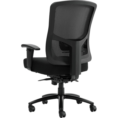 Raven 400 High-Back Heavy-Duty Synchro-Tilter, Mesh, Black, 400 lbs. Capacity Advanced Consulting and Training Ltd.