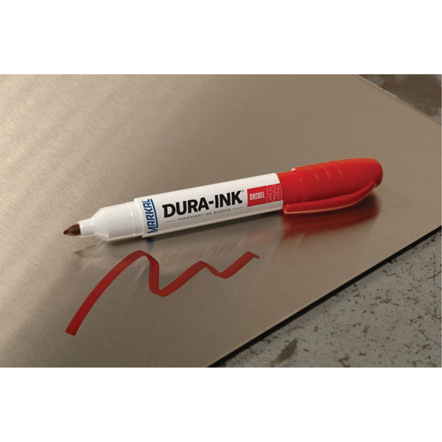 Marqueur Dura-Ink no 55, Rouge, Pointe Ciseau Advanced Consulting and Training Ltd.