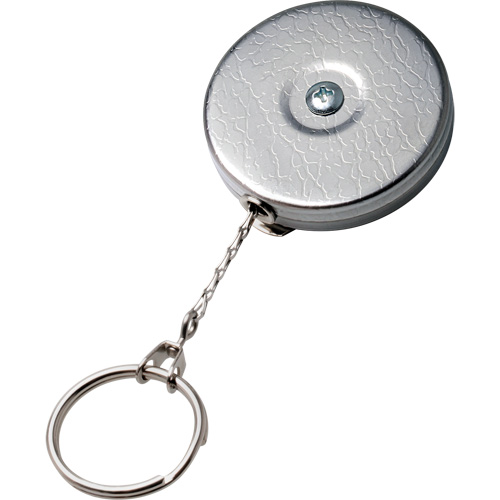 Porte-cl&eacute;s autor&eacute;tractable de s&eacute;rie Original, Chrome, C&acirc;ble 24", Fixation Agrafe de ceinture Advanced Consulting and Training Ltd.