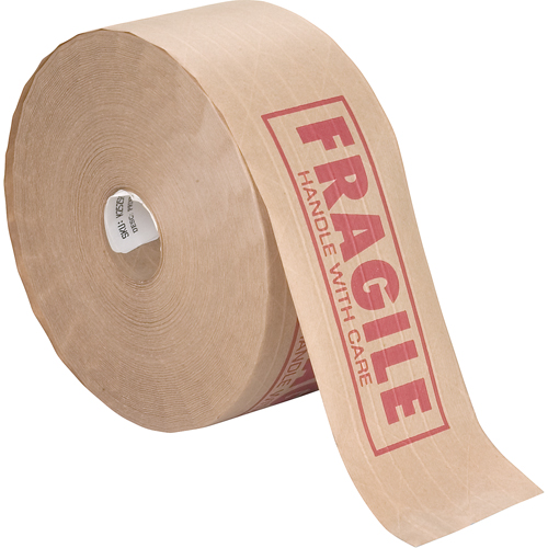 Pre-Printed Gummed Tapes, 76 mm (3") x 137 m (449.475'), Kraft Advanced Consulting and Training Ltd.