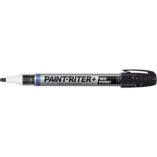 Marqueur &agrave; la peinture nettoyable &agrave; l'eau Paint-Riter+, Liquide, Noir Advanced Consulting and Training Ltd.