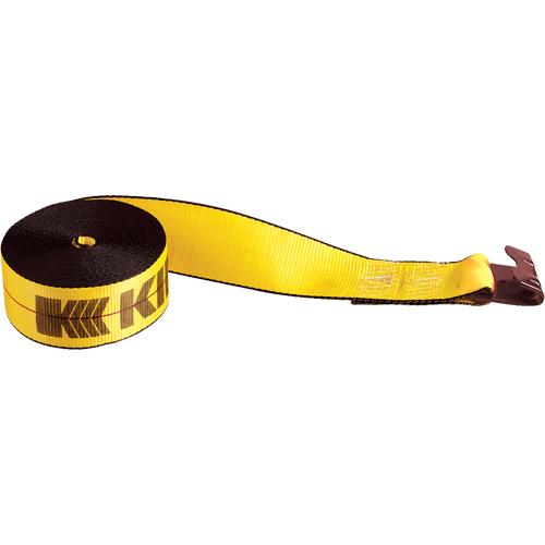 Winch Straps, Flat Hook, 3" W x 30' L, 5400 lbs. (2450 kg) Working Load Limit Advanced Consulting and Training Ltd.