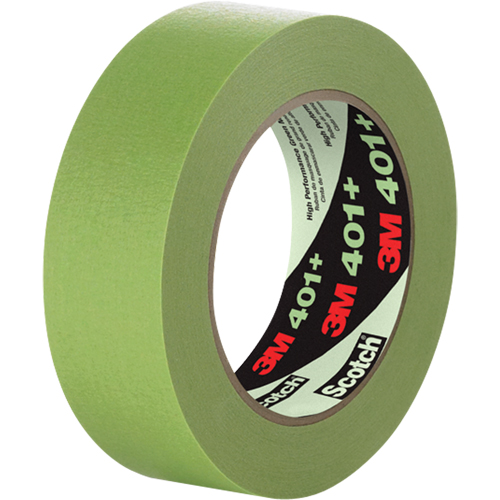 401+ High Performance Masking Tape, 6 mm (1/4") x 55 m (180'), Green Advanced Consulting and Training Ltd.