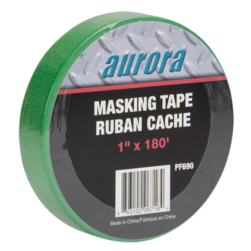Painters Masking Tape, 25 mm (1") x 55 m (180'), Green Advanced Consulting and Training Ltd.
