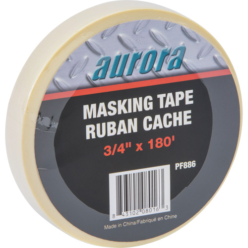 General Purpose Masking Tape, 18 mm (3/4") x 55 m (180'), Beige Advanced Consulting and Training Ltd.