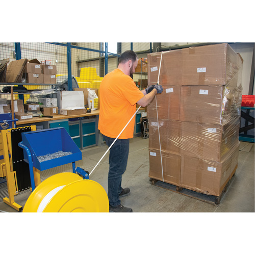Feuillard, Polypropyl&egrave;ne, 3/8" la x 12900' lo, Blanc, Calibre Machine Advanced Consulting and Training Ltd.