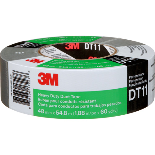 DT11 Heavy-Duty Duct Tape, 11 mils, Silver, 48 mm (2") x 55 m (180') Advanced Consulting and Training Ltd.