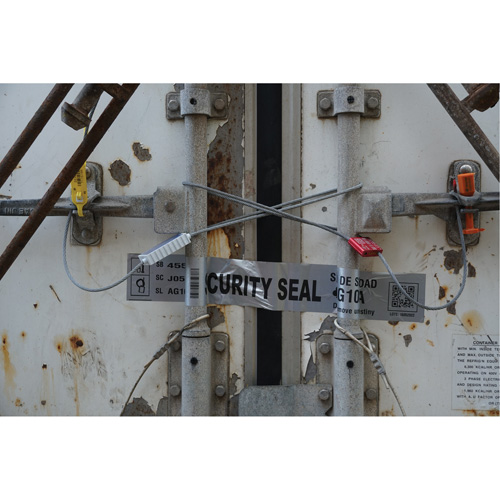 High Security Security Seal, 12", Metal, Cable Seal Advanced Consulting and Training Ltd.