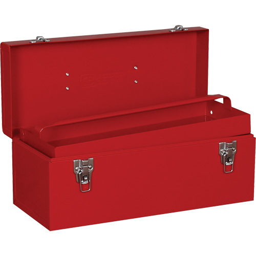 Utility Tool Box, 7" D x 16" W x 7-1/2" H, Red Advanced Consulting and Training Ltd.
