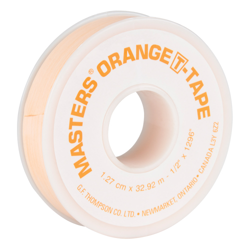 T-Tape, 1296" L x 1/2" W, Orange Advanced Consulting and Training Ltd.