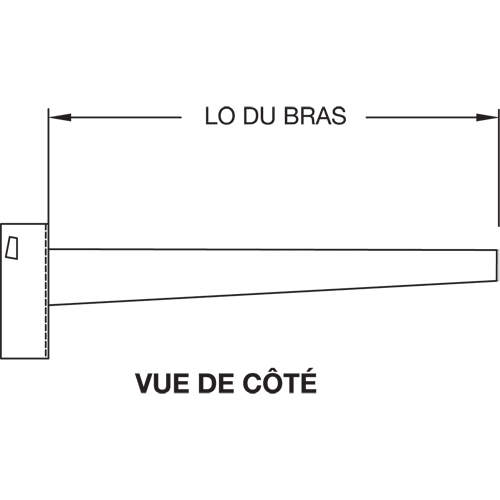 Cantilever Column, Double, 4" W x 10' H Advanced Consulting and Training Ltd.