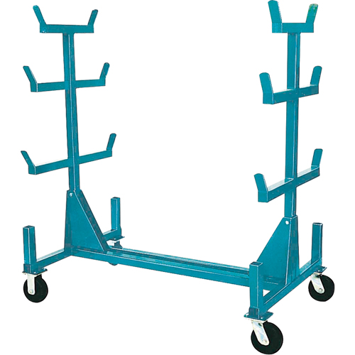 Supports mobiles pour tuyaux & barres, Acier, 34" la x 61" p x 58" h, Capacit&eacute; de 1000 lb Advanced Consulting and Training Ltd.