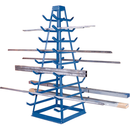Support pour tuyaux, Horizontal, 9 Niveaux, 18" la x 40" p x 84" h, 1800 lb Cap. Advanced Consulting and Training Ltd.